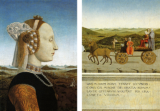Battista Sforza, Piero della Francesca