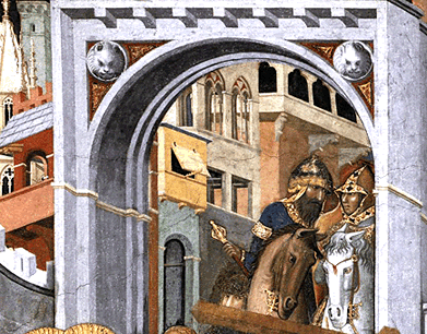 Camino al Calvario, 1320-1330, Pietro Lorenzetti