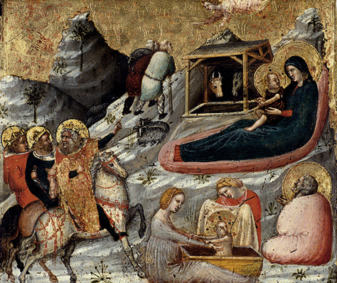 Vie de l'Enfant Jésus, Pietro da Rimini, Barcelone, Monastère de Pedralbes