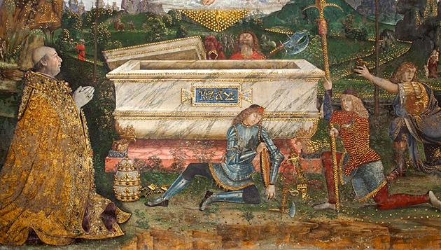 Resurrección, Pinturicchio,