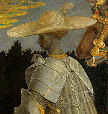 La aparición de la Virgen, 1445, Pisanello