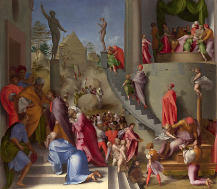 José en Egipto, 1515-1518, Pontormo