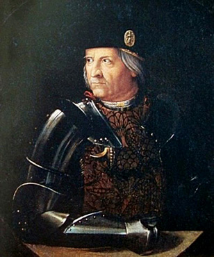 Retrato de Ercole II d'Este, 1550, Dosso Dossi, Módena