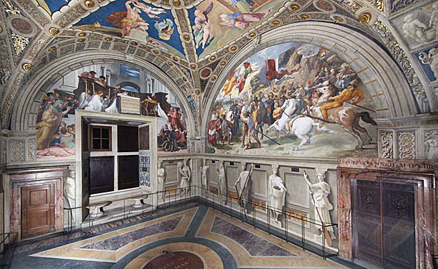 Chambre d'Héliodore, 1512, Raphaël