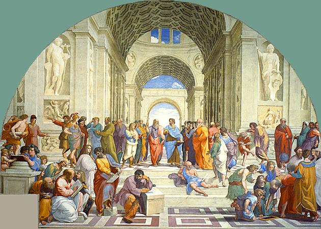 L'École d'Athènes, 1509, Raphaël