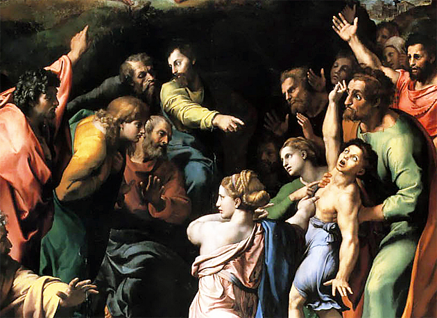 La Transfiguración, 1518-1520, Rafael 