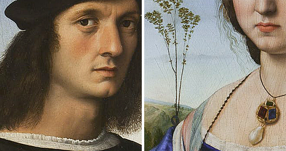 Agnolo Doni et Maddalena Doni, 1506-1507, Raphaël