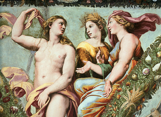 Vénus, Junon et Cérès, Raphaël