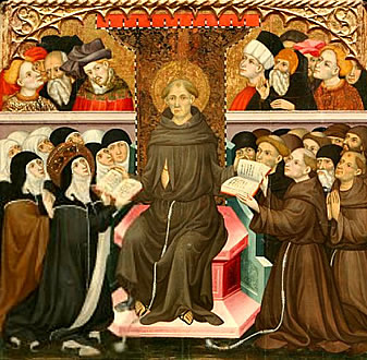 Retable de sainte Claire, 1414-1415, 
LLuis Borrassà