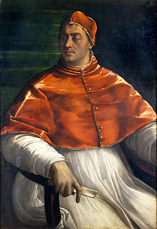 Portrait de Clément VII, Sebastiano del Piombo