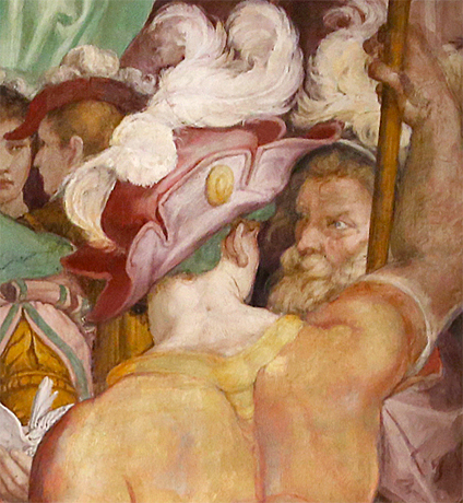 La donation de Charlemagne, 1564-65 , Taddeo Zuccari 