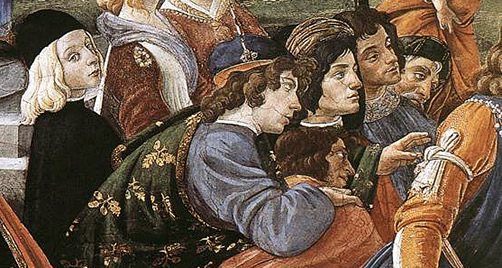 Tentaciones de Cristo, 1481-1482, Sandro Botticelli