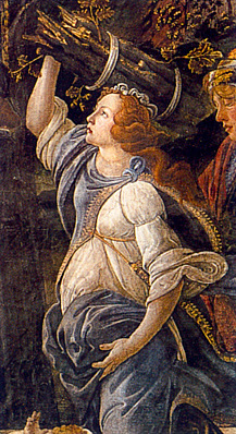 Tentaciones de Cristo, 1481-1482, Sandro Botticelli
