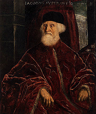 Portrait de Procureur Jacopo Soranzo, vers 1550, Tintoret