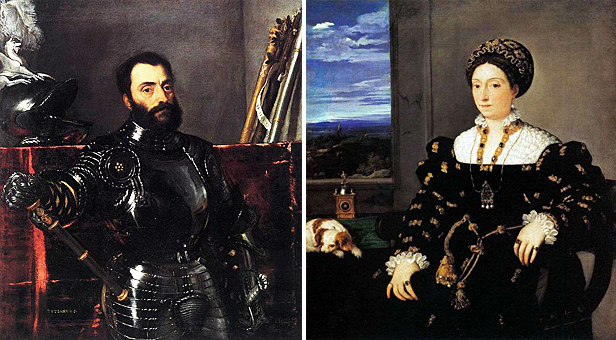 Francesco Maria della Rovere et Éléonore, Titien