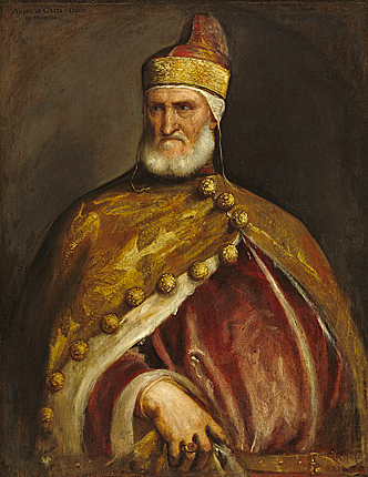 Portrait du doge Andrea Gritti, 1544-1545, Titien Portrait du doge Andrea Gritti, 1544-1545, Titien