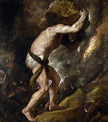 Sisyphe, 1549, Titien Sisyphe, 1549, Titien