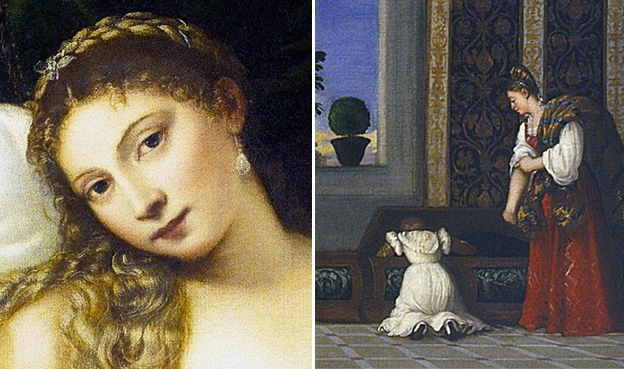 Venus de Urbino, Tiziano