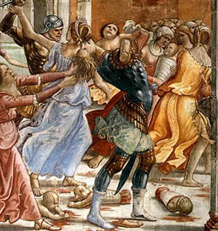 Massacre des Innocents, Domenico Ghirlandaio
