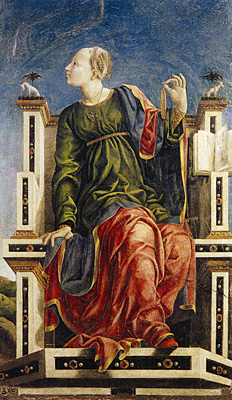 Musa Urania, h.1455, Ferrara, Pinacoteca Nazionale