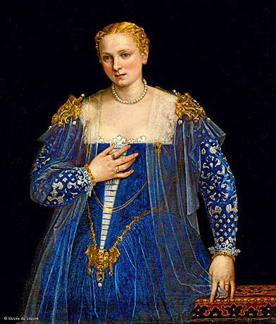 Portrait de noble dame, dite la "Belle Nani", 1560, Paolo Véronèse Portrait de noble dame, dite la "Belle Nani", 1560, Paolo Véronèse