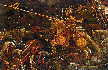 La batalla de Alejandro en Issos, Albrecht Altdorfer