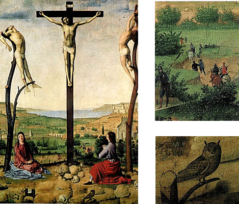 Crucifixion, 1474-1475, Antonello da Messina