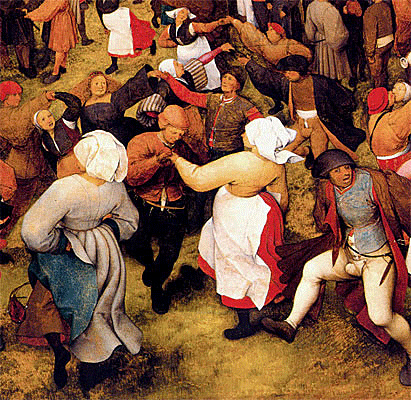 Pieter Bruegel, Danse de paysans