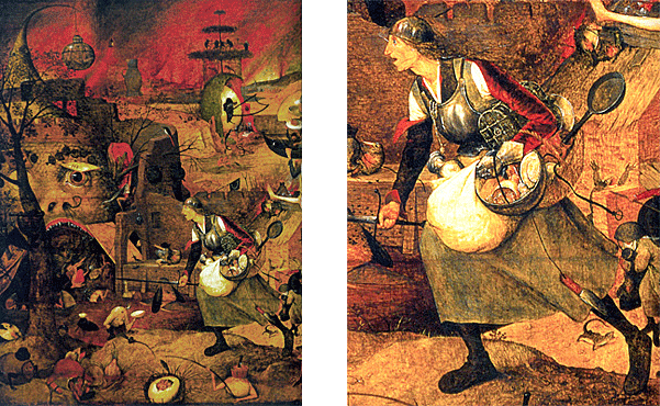 Dulle Griet (Margot l'enragée), 1562, Pieter Bruegel, Anvers