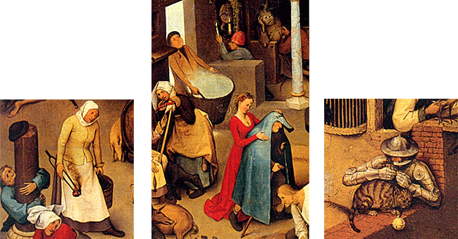 Refranes neerlandeses, Pieter Bruegel