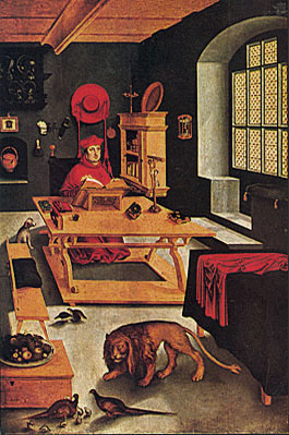 Le cardinal Albert de Brandebourg en saint Jérôme, Lucas Cranach