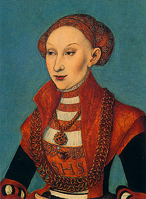 Sibila princesa de Cleves, 1531, Lucas Cranach