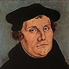 Martin Luther, 1529, Lucas Cranach l'Ancien