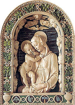 Virgen de los picapedreros, 1475-1480, Andrea della Robbia