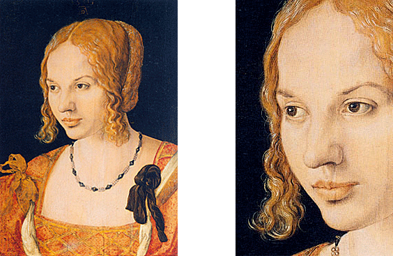 Retrato de una joven veneciana, 1505, Alberto Durero