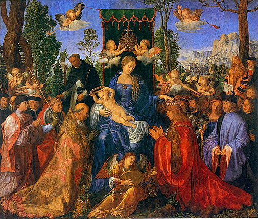 La Fête du Rosaire, 1506, Albrecht Dürer