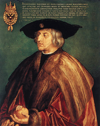 Maximilien Ier, 1519, Albrecht Dürer