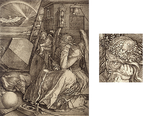 Melencolia I, gravure, 1514, Albrecht Dürer
