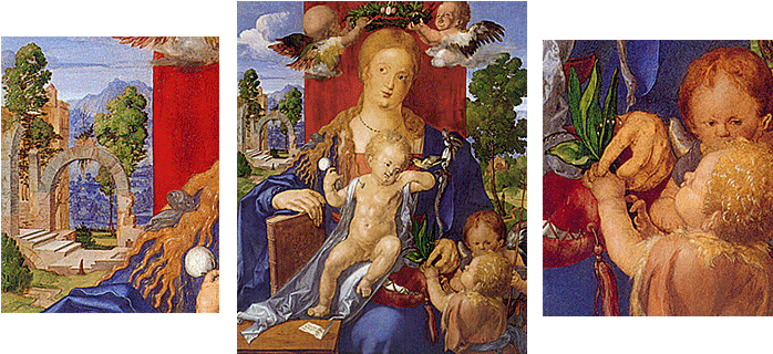 Vierge au serin, Albrecht Dürer