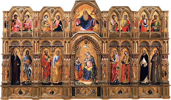Lorenzo Veneziano, Polyptyque du Lion