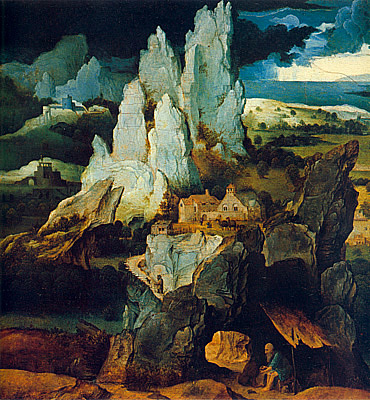 Joachim Patinir, Paysage avec saint Jérôme