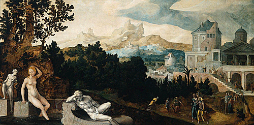 Betsabé, 1545, Jan van Scorel 