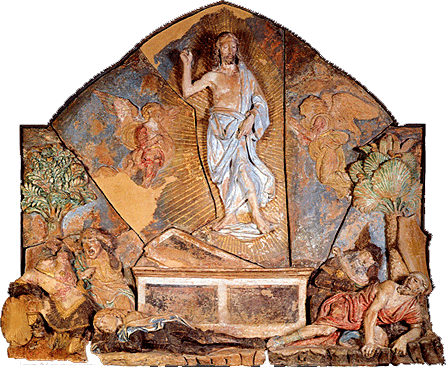 La Resurrección, hacia 1470, Andrea del Verrocchio