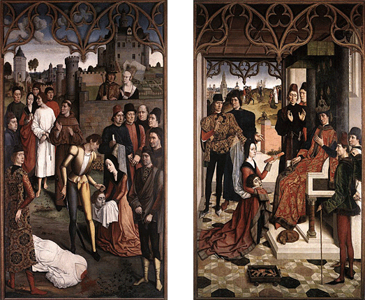 La Justice d'Othon, vers 1460, Dirck Bouts