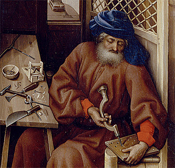 Triptyque de Mérode, Robert Campin