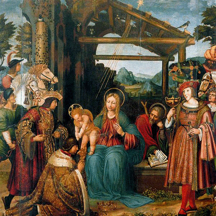 L'Adoration des Mages, vers 1519, Marco Cardisco