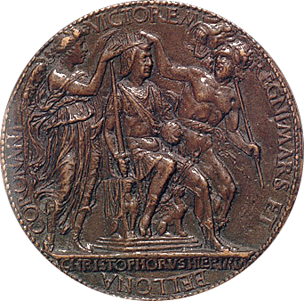 Médaille d'Alphonse d'Aragon, Cristoforo di Geremia