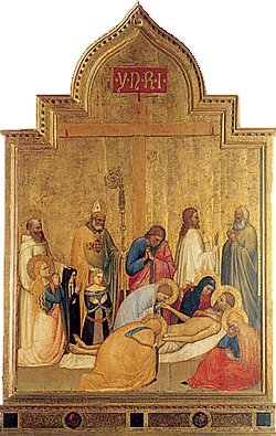 Pietà de San Remigio, 1360-1369, Giottino, Florence, Galleria degli Uffizi