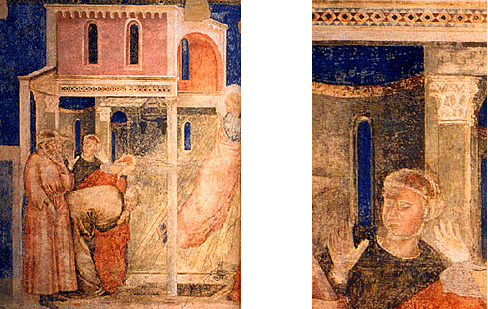 L'Assomption de saint Jean l'Évangéliste, Giotto, Florence, Santa Croce, chapelle Peruzzi