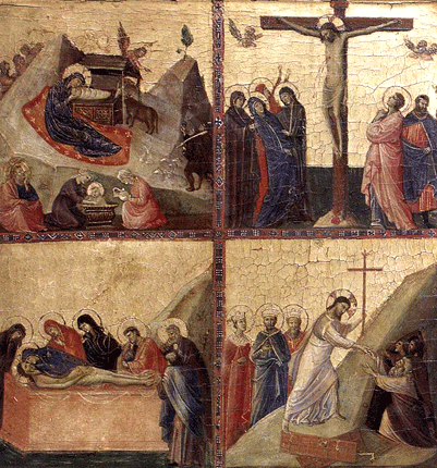 Escenas de la vida del Cristo, hacia 1305, Giovanni da Rímini